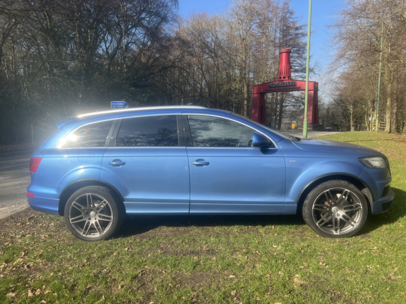 2009 Audi Q7 3.0 Tdi V6 S Line in Blue — image 1