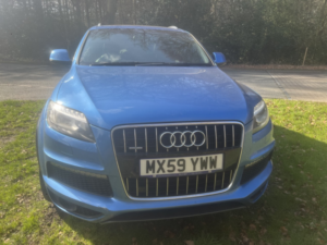 2009 Audi Q7 3.0 Tdi V6 S Line in Blue — image 3