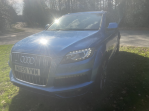 2009 Audi Q7 3.0 Tdi V6 S Line in Blue — image 4