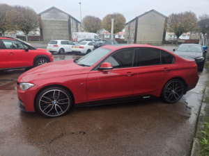 2015 BMW 3 Series 3.0 335d Xdrive M Sport in Red — image 4