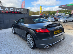 2017 Audi Tts 2.0 Tfsi Roadster S Tronic Quattro Euro 6 (s/s) 2dr in Grey — image 4