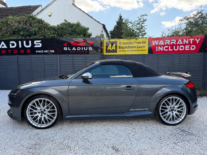 2017 Audi Tts 2.0 Tfsi Roadster S Tronic Quattro Euro 6 (s/s) 2dr in Grey — image 6