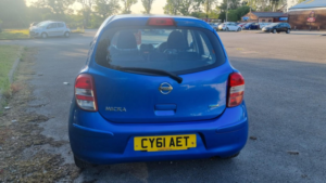 2011 Nissan Micra 1.2 12v Acenta in Blue — image 5