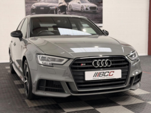2019 Audi S3 2.0 Tfsi Black Edition Sportback S Tronic Quattro Euro 6 (s/s) 5dr in Grey — image 3