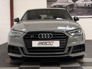 2019 Audi S3 2.0 Tfsi Black Edition Sportback S Tronic Quattro Euro 6 (s/s) 5dr in Grey — image 4