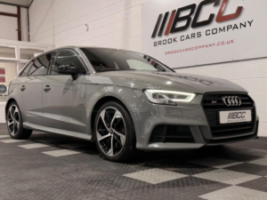 2019 Audi S3 2.0 Tfsi Black Edition Sportback S Tronic Quattro Euro 6 (s/s) 5dr in Grey — image 6