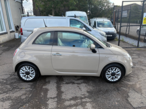 2015 Fiat 500 1.2 Pop Star Hatchback 3dr Petrol Manual Euro 6 (s/s) (69 Bhp) in Brown — image 2