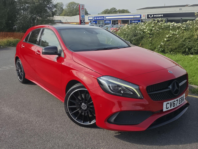 2017 Mercedes-Benz A Class 2.1 A220d Amg Line (premium) 7g-Dct Euro 6 (s/s) 5dr in Red — image 1