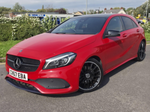 2017 Mercedes-Benz A Class 2.1 A220d Amg Line (premium) 7g-Dct Euro 6 (s/s) 5dr in Red — image 3