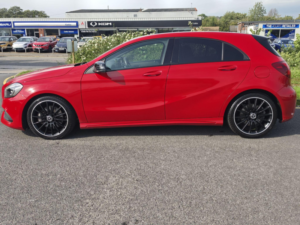 2017 Mercedes-Benz A Class 2.1 A220d Amg Line (premium) 7g-Dct Euro 6 (s/s) 5dr in Red — image 5