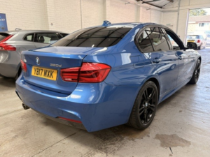 2017 BMW 3 Series 2.0 320d M Sport Saloon in Blue — image 4