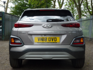 2018 Hyundai Kona 1.0 T-Gdi Blue Drive Premium Se SUV 5dr Petrol Manual Euro 6 (s/s) (120 Ps) in Grey — image 5