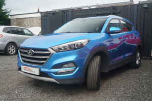 2017 Hyundai Tucson 1.6 Gdi Blue Drive Se Nav SUV 5dr Petrol Manual Euro 6 (s/s) (132 Ps) in Blue — image 5