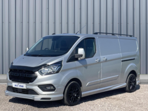 2024 Ford Transit Custom 2.0 300 Ecoblue Limited L2 H1 Euro 6 (s/s) 5dr in Silver — image 2