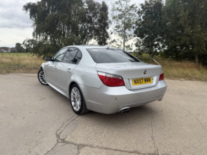 2007 BMW 5 Series 3.0 530i M Sport Saloon in Silver — image 3