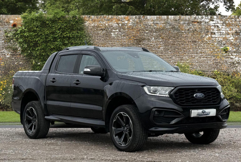 2023 Ford Ranger 2.0 Ecoblue Ms-Rt Auto 4WD Euro 6 (s/s) 4dr in Black — image 1