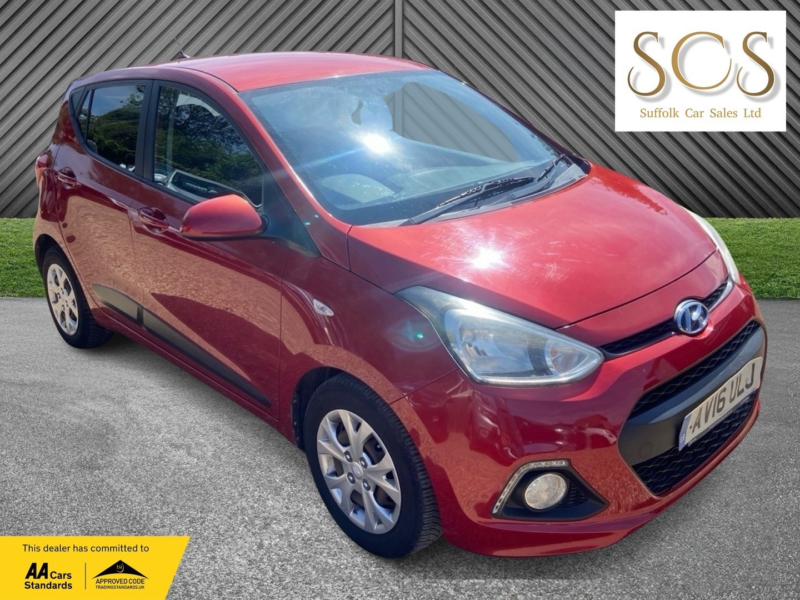 2016 Hyundai I10 1.0 I10 Go! 1.0 in Red — image 1