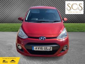 2016 Hyundai I10 1.0 I10 Go! 1.0 in Red — image 2