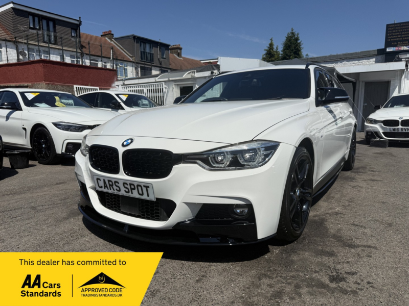 2017 BMW 3 Series 2.0 320i M Sport Touring Verified Mile Fresh Import Finance Avb in White — image 1