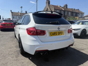 2017 BMW 3 Series 2.0 320i M Sport Touring Verified Mile Fresh Import Finance Avb in White — image 4