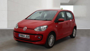 2014 Volkswagen Up! 1.0 Bluemotion Tech High Up! Euro 5 (s/s) 5dr in Red — image 2