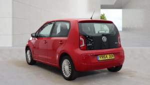 2014 Volkswagen Up! 1.0 Bluemotion Tech High Up! Euro 5 (s/s) 5dr in Red — image 3