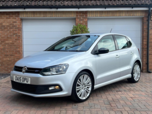 2015 Volkswagen Polo 1.4 Tsi Bluemotion Tech Act Bluegt Euro 6 (s/s) 5dr in Silver — image 3