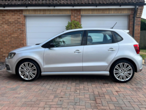 2015 Volkswagen Polo 1.4 Tsi Bluemotion Tech Act Bluegt Euro 6 (s/s) 5dr in Silver — image 4