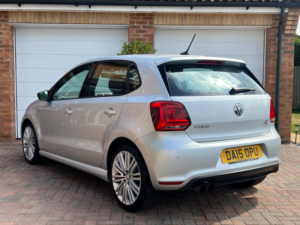 2015 Volkswagen Polo 1.4 Tsi Bluemotion Tech Act Bluegt Euro 6 (s/s) 5dr in Silver — image 5