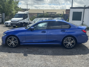 2019 BMW 3 Series 2.0 320d Xdrive M Sport Saloon in Blue — image 4