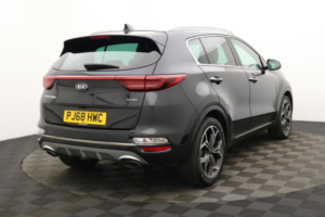 2018 Kia Sportage 1.6 T-Gdi Gt-Line SUV 5dr Petrol Manual Euro 6 (s/s) (174 Bhp) in Black — image 4