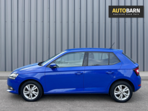 2018 Skoda Fabia 1.0 Se Hatchback 5dr Petrol Manual Euro 6 (s/s) (75 Ps) in Blue — image 5