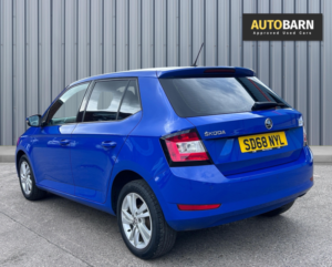 2018 Skoda Fabia 1.0 Se Hatchback 5dr Petrol Manual Euro 6 (s/s) (75 Ps) in Blue — image 6
