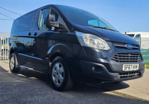2017 Ford Tourneo Custom 2.0 310 Titanium Independence 5dr L1 in Black — image 6
