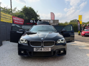 2014 BMW 5 Series 2.0 520d M Sport Touring Auto Euro 6 (s/s) 5dr in Black — image 2