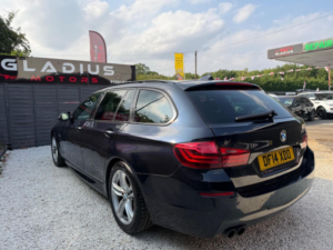 2014 BMW 5 Series 2.0 520d M Sport Touring Auto Euro 6 (s/s) 5dr in Black — image 4