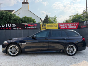 2014 BMW 5 Series 2.0 520d M Sport Touring Auto Euro 6 (s/s) 5dr in Black — image 5
