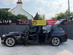 2014 BMW 5 Series 2.0 520d M Sport Touring Auto Euro 6 (s/s) 5dr in Black — image 6