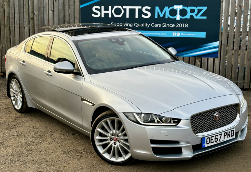2017 Jaguar Xe 2.0 D Portfolio in Silver — image 1