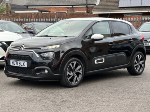 2021 Citroen C3 1.2 Puretech Shine Plus Hatchback 5dr Petrol Manual Euro 6 (s/s) (83 Ps) in Black — image 2