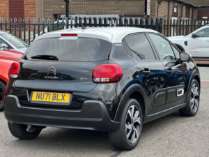 2021 Citroen C3 1.2 Puretech Shine Plus Hatchback 5dr Petrol Manual Euro 6 (s/s) (83 Ps) in Black — image 3