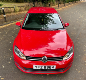 2015 Volkswagen Golf 1.4 Tsi Bluemotion Tech Match Euro 6 (s/s) 5dr in Red — image 2