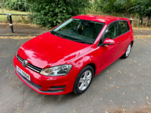 2015 Volkswagen Golf 1.4 Tsi Bluemotion Tech Match Euro 6 (s/s) 5dr in Red — image 3