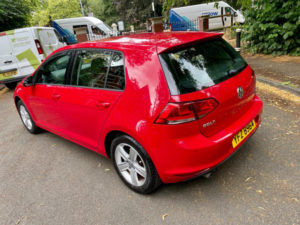 2015 Volkswagen Golf 1.4 Tsi Bluemotion Tech Match Euro 6 (s/s) 5dr in Red — image 4
