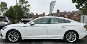 2022 Audi A5 2.0 Tfsi 35 Sport Sportback S Tronic Euro 6 (s/s) 5dr in White — image 3