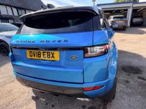 2018 Land Rover Range Rover Evoque Td4 Landmark in Blue — image 2
