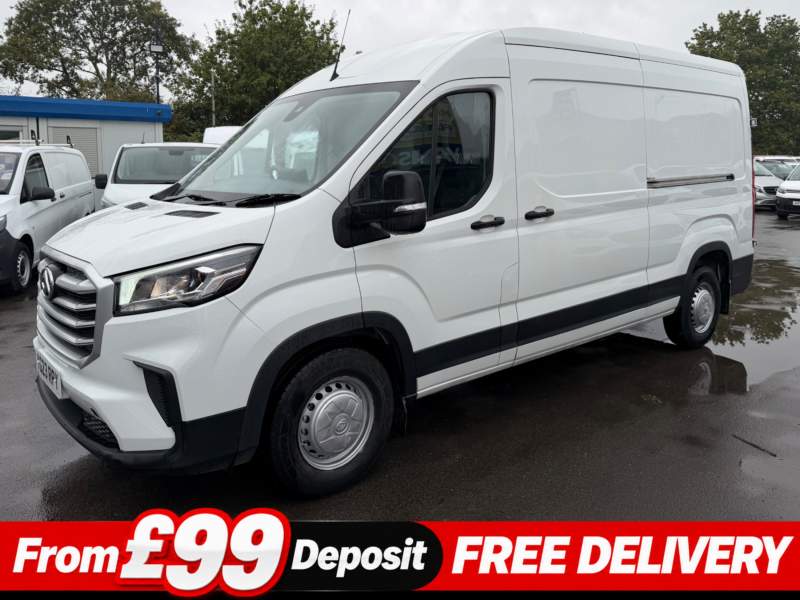 2023 Maxus Deliver 9 2.0 D20 Panel Van 5dr Diesel Manual Fwd L3 H2 Euro 6 (s/s) (163 Ps) in White — image 1