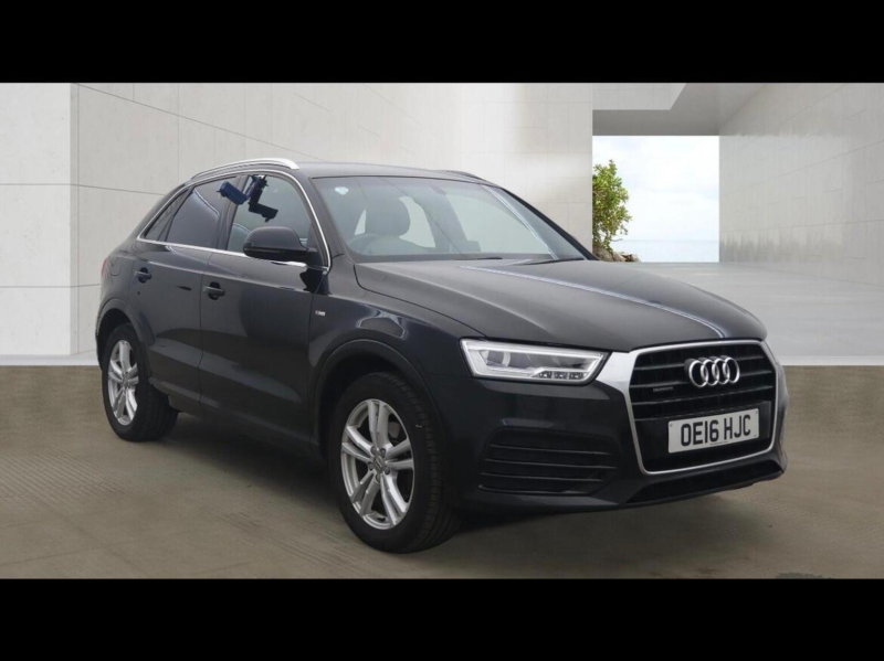 2016 Audi Q3 2.0 Tdi S Line S Tronic Quattro Euro 6 (s/s) 5dr in Black — image 1