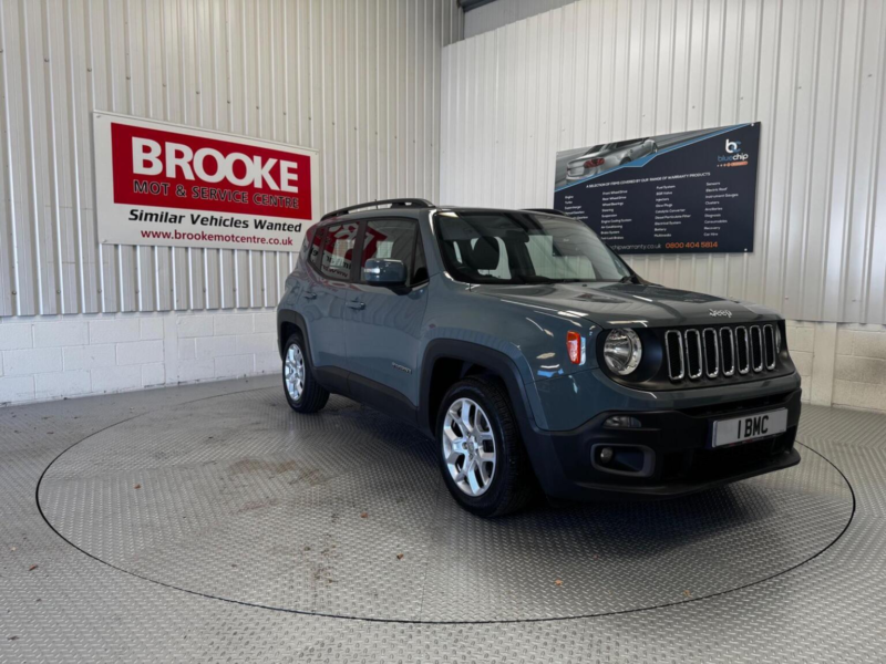 2016 Jeep Renegade 1.4t Multiairii Longitude Euro 6 (s/s) 5dr in Grey — image 1