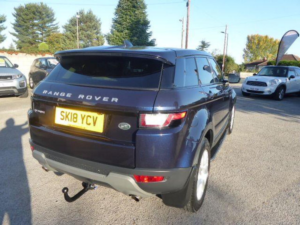 2018 Land Rover Range Rover Evoque 2.0 Td4 Se Tech 4WD Euro 6 (s/s) 5dr in Blue — image 4